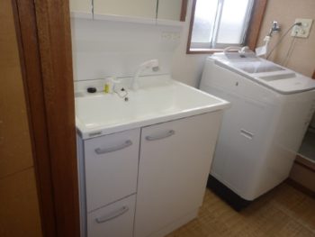 朝霞市　W様邸　洗面化粧台・トイレ、畳貼り替えリフォーム事例